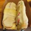 Stokbroodje kaas en tomaat uit de oven..